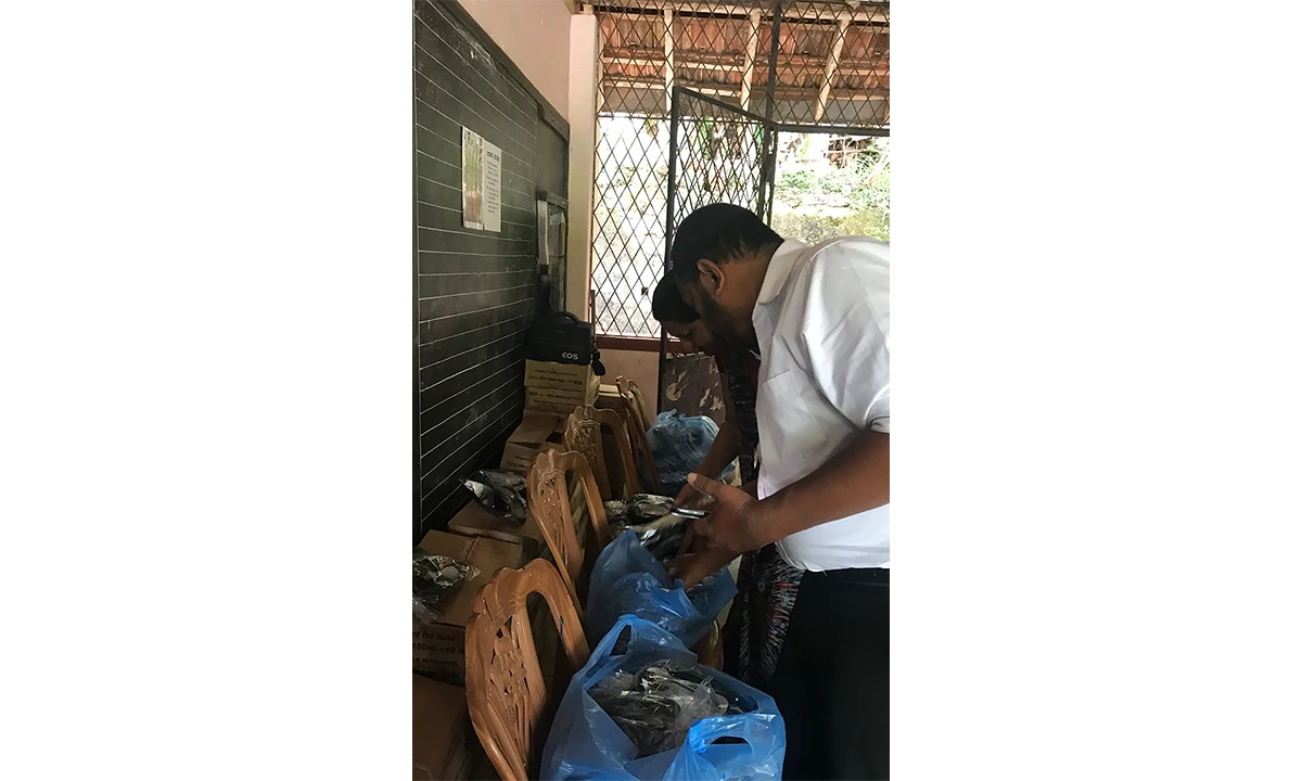 Donation of Western Band Musical Instruments, Sri Lanka