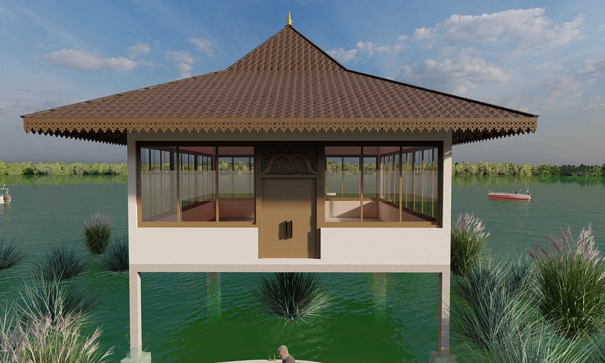 Floating Shrine Room at Madu River — photo 3 of 4