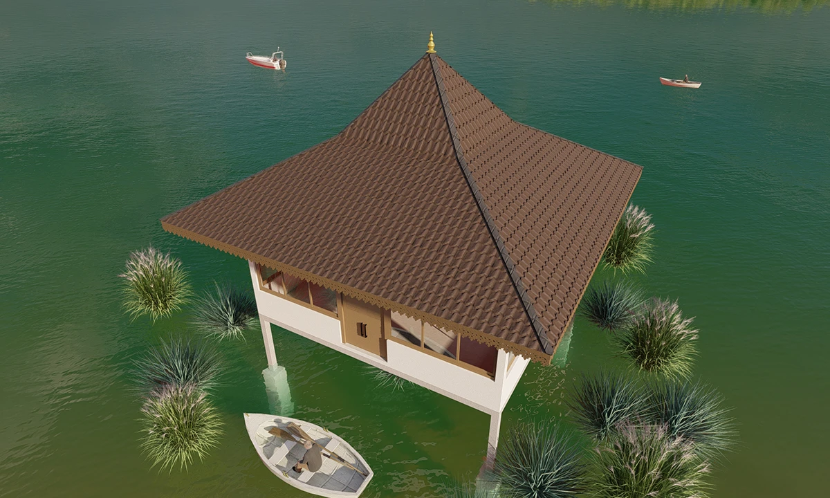 Floating Shrine Room at Madu River — photo 4 of 4